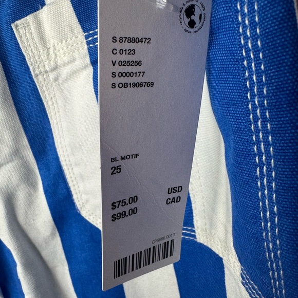 Urban Outfitters BDG Joey Striped Straight Leg Pant - Picture 5 of 10